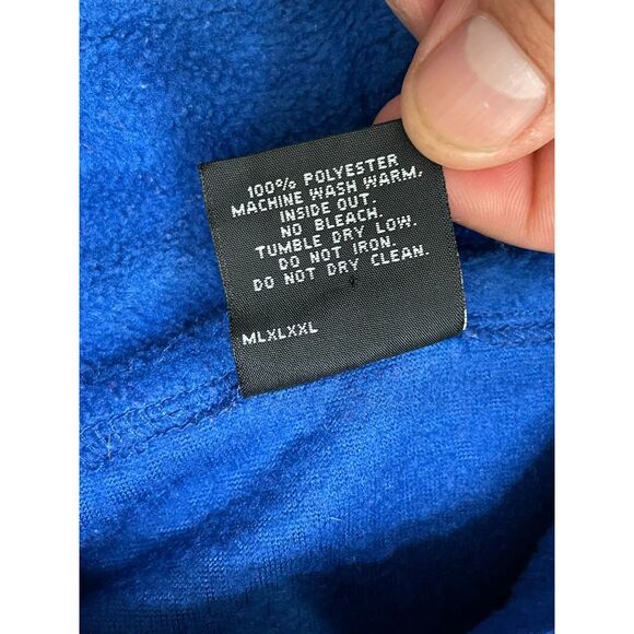 Olympic Committee Women's 2XL Blue Team USA Fleece Vest Zip-Up Preppy Outdoor - Picture 4 of 8